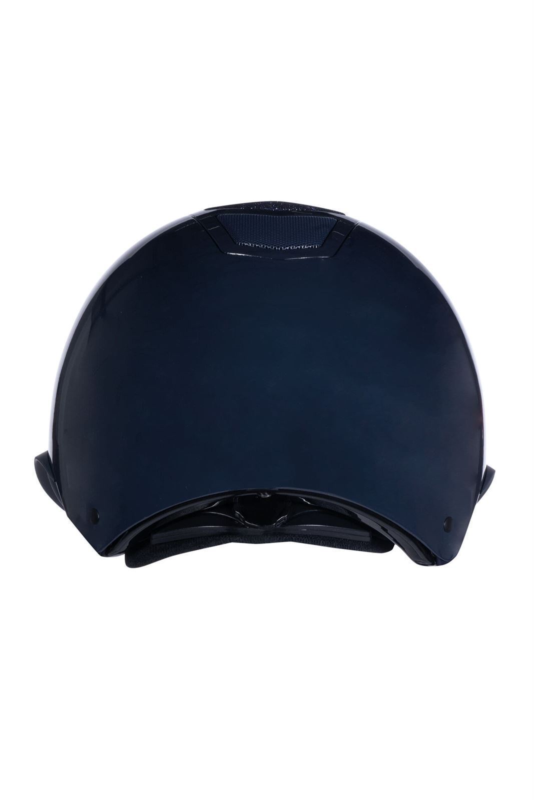 Casco HKM Sports Equipment Shiny Diamond color azul marino TALLA M (56-58 cm) - Imagen 4