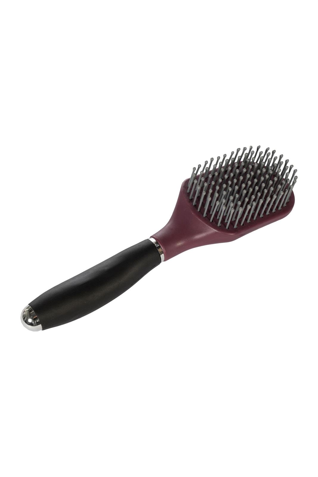 Cepillo crin y cola HKM Sports Equipment granate/negro - Imagen 1