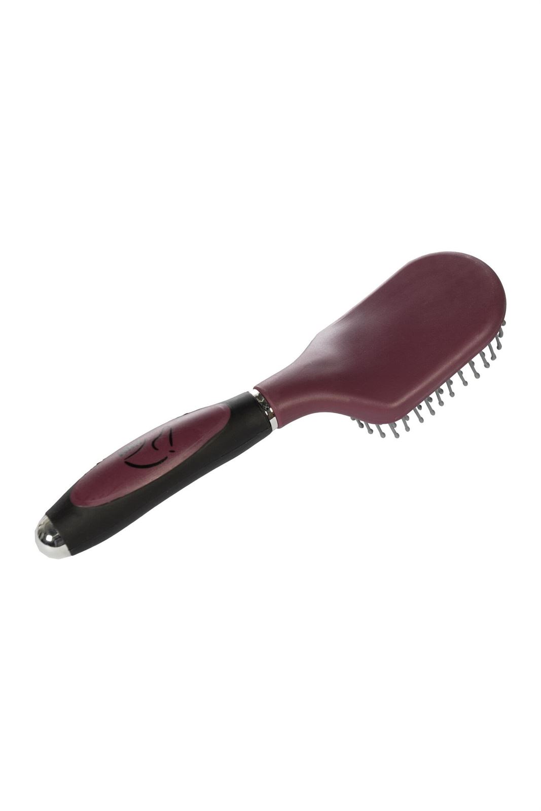 Cepillo crin y cola HKM Sports Equipment granate/negro - Imagen 2