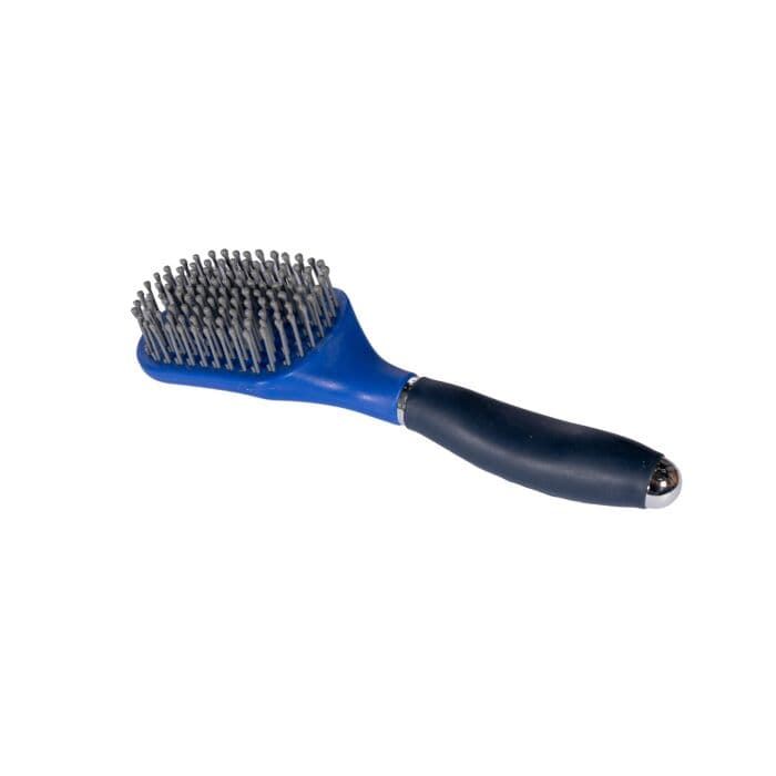 Cepillo crin y cola HKM Sports Equipment Soft azul royal - Imagen 2