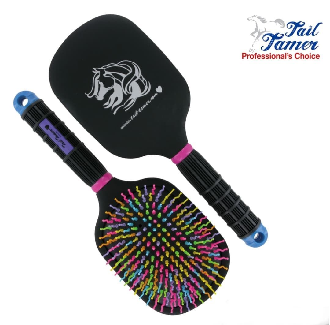 Cepillo PROFESSIONAL´S CHOICE Tail Tamer para crin y cola rainbow plano - Imagen 1