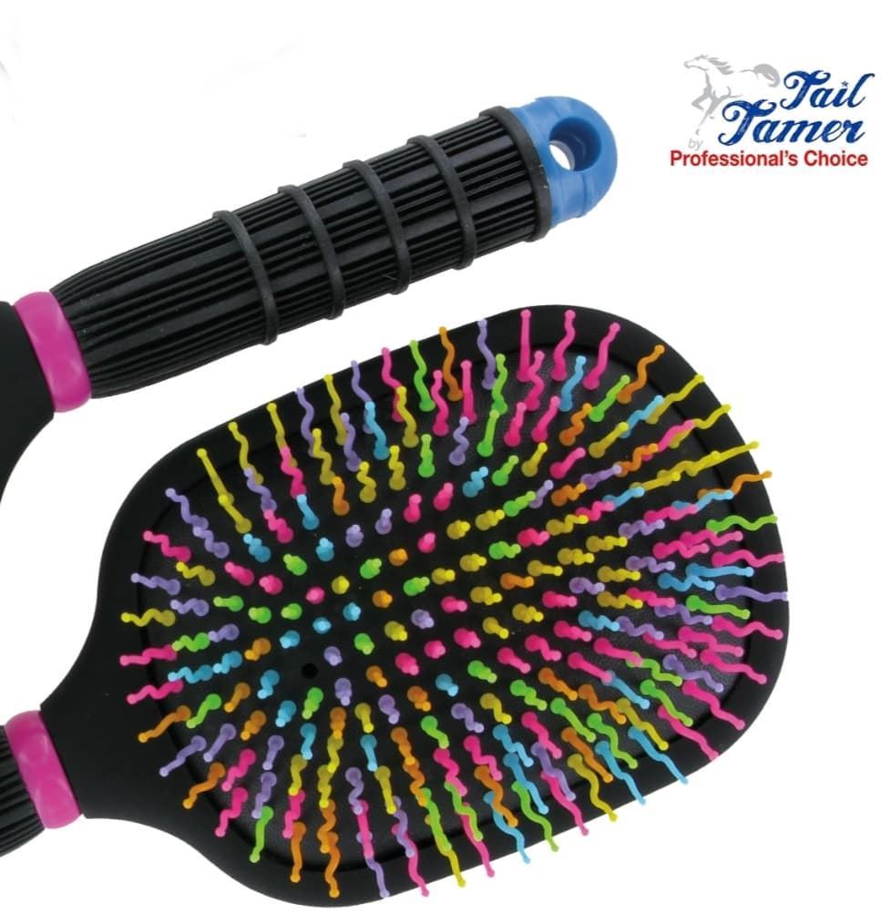 Cepillo PROFESSIONAL´S CHOICE Tail Tamer para crin y cola rainbow plano - Imagen 2