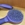 Cepillo ZALDI crin y cola plástico color lila - Imagen 1