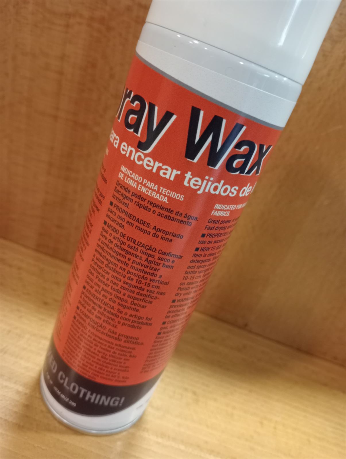 Cera en spray ZALDI para chaquetones de lona encerada WAX - Imagen 1