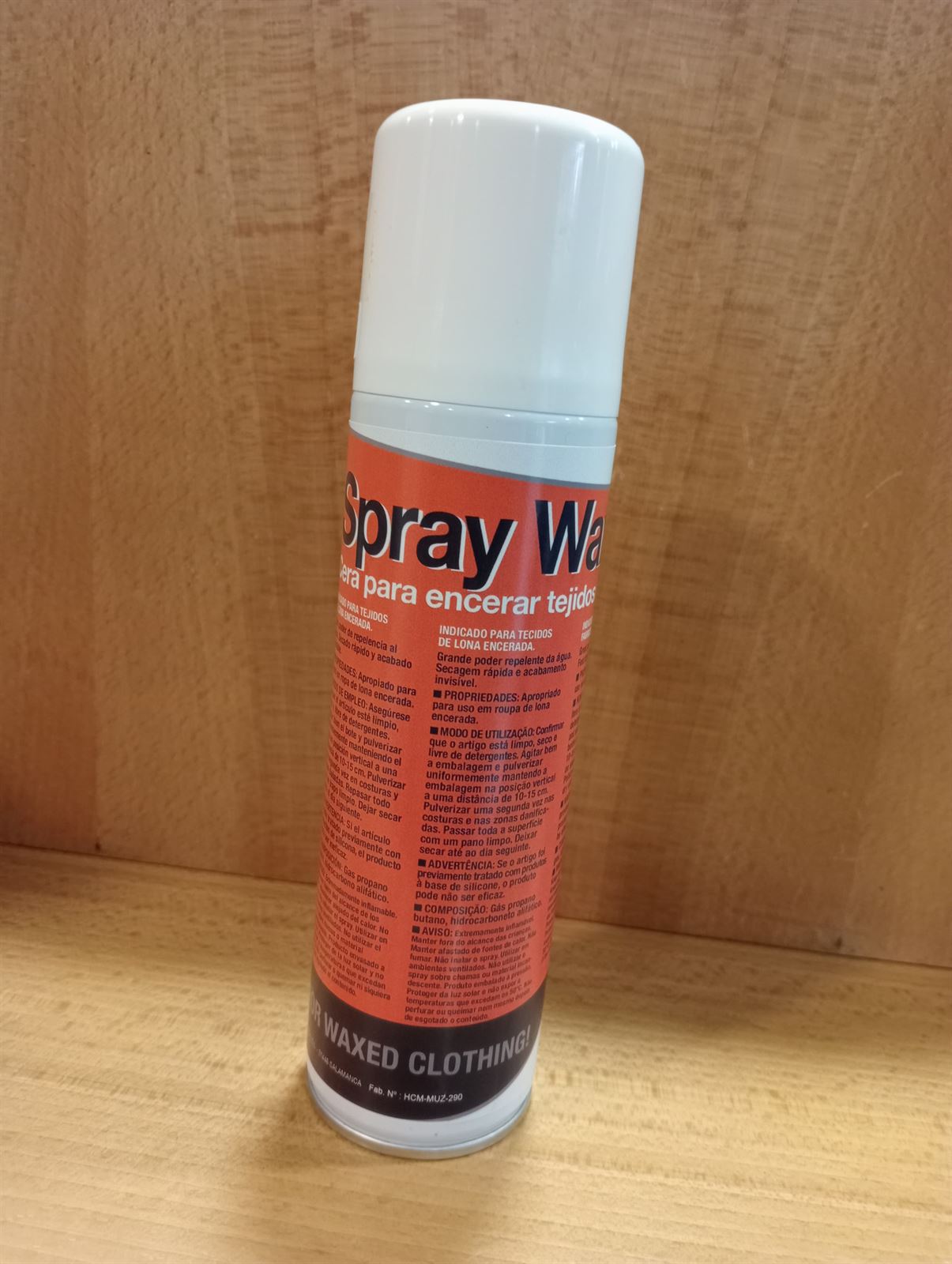 Cera en spray ZALDI para chaquetones de lona encerada WAX - Imagen 2