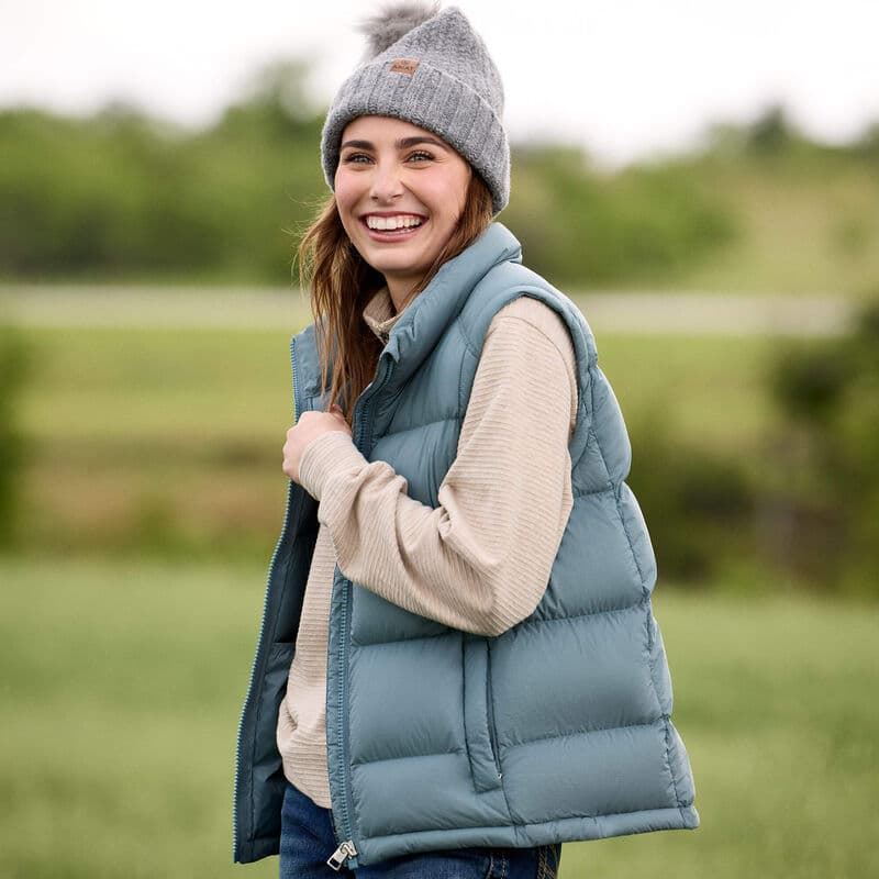 Chaleco ARIAT mujer ULTRAPUFF DOWN termoaislante color azul grisáceo - Imagen 5
