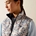 Chaleco ARIAT niña BELLA reversible estampado caballos flores - Imagen 1