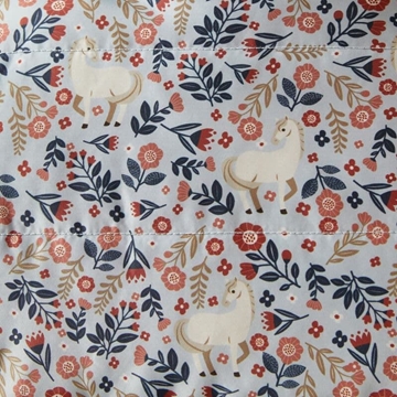 Chaleco ARIAT niña BELLA reversible estampado caballos flores - Imagen 2