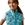 Chaleco ARIAT reversible niña Bella Mosaic color azul turquesa - Imagen 1