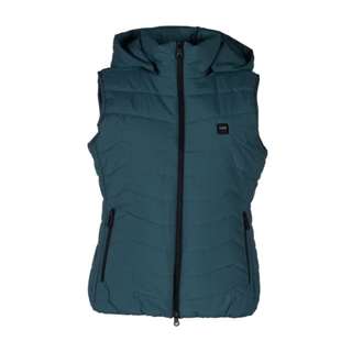 Chaleco calefactable (con calefacción) HKM Sports Equipment color petróleo TALLA M - Imagen 1