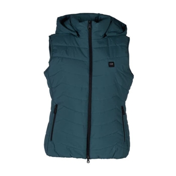 Chaleco calefactable (con calefacción) HKM Sports Equipment color petróleo TALLA M - Imagen 1