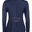 Chaqueta concurso frac corto mujer HKM Sports Equipment  Audrey color azul marino con detalles rosegold - Imagen 2