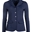 Chaqueta concurso mujer HKM Sports Equipment Aurora, color azul marino con cristales azules - Imagen 1