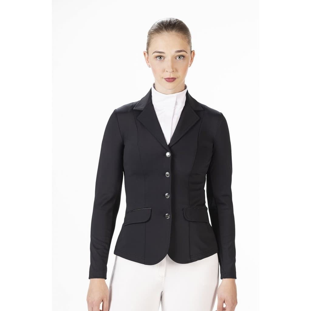 Chaqueta concurso mujer HKM Sports Equipment Luisa, color negro - Imagen 1