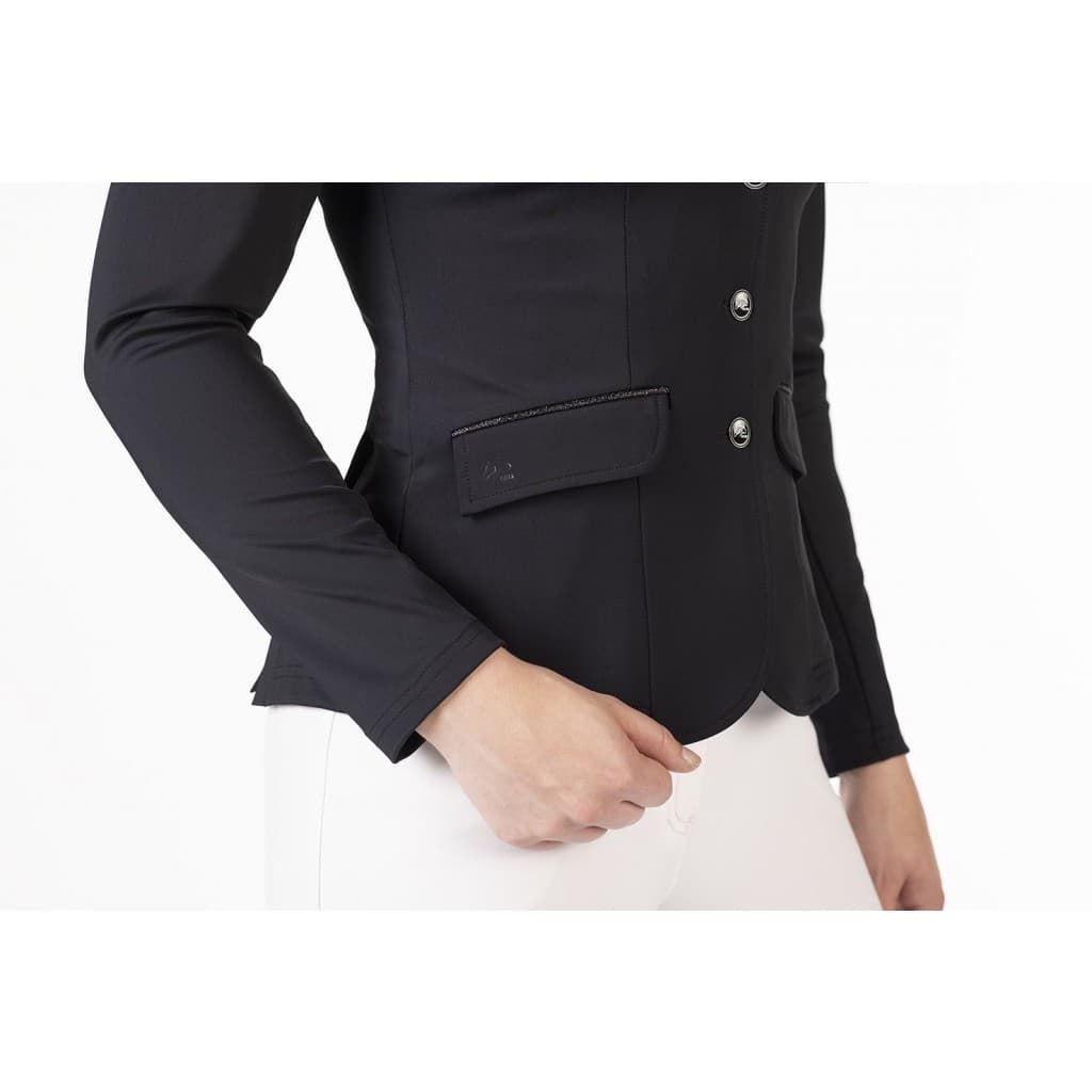 Chaqueta concurso mujer HKM Sports Equipment Luisa, color negro - Imagen 4