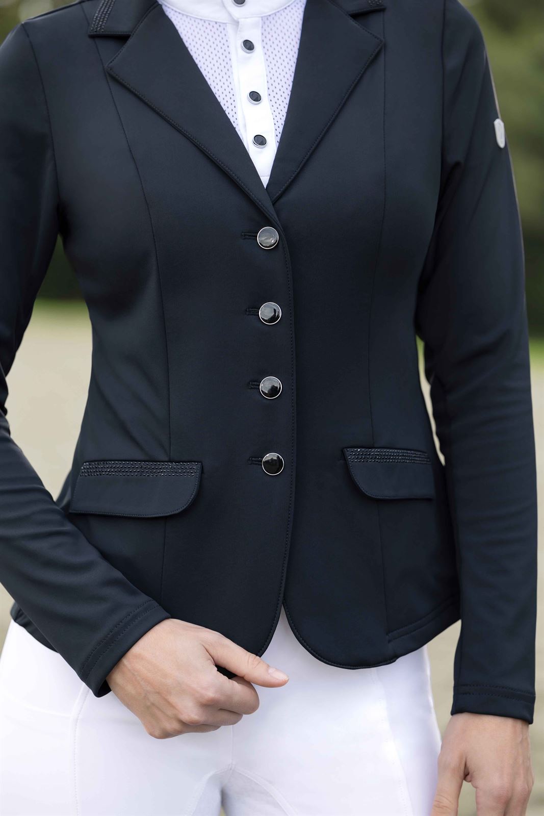 Chaqueta concurso mujer LAURIA GARRELLI Amalfi color negro TALLA 164 (12-13 años) - Imagen 3