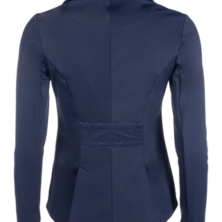Chaqueta concurso niña HKM Sports Equipment Aurora, color azul marino con cristales azul marino TALLA 164 - Imagen 2