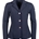 Chaqueta concurso niña HKM Sports Equipment Eloise color azul marino con costura rosegold - Imagen 1