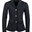 Chaqueta concurso niña HKM Sports Equipment Flora Kids color negro con cristales rosegold - Imagen 1