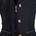 Chaqueta concurso niña HKM Sports Equipment Flora Kids color negro con cristales rosegold - Imagen 2