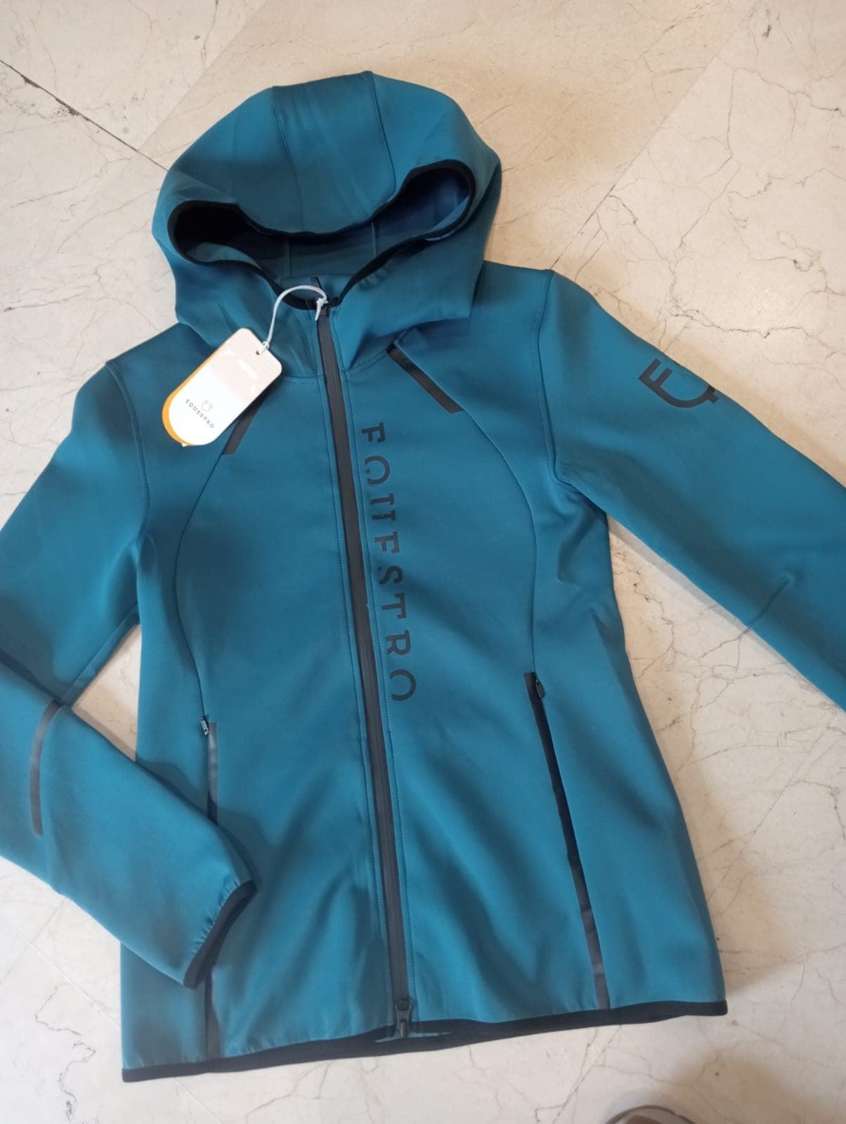 Chaqueta EQUESTRO mujer color blue coral - Imagen 1