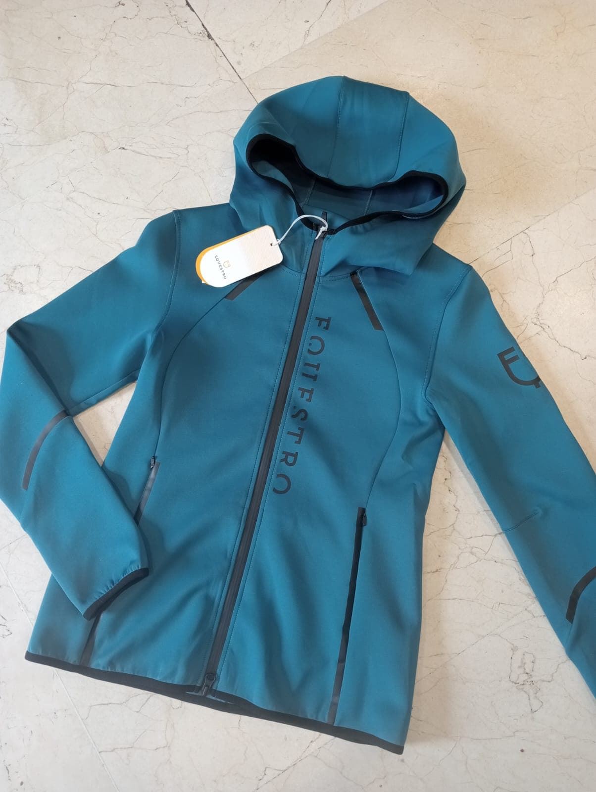 Chaqueta EQUESTRO mujer color blue coral - Imagen 2