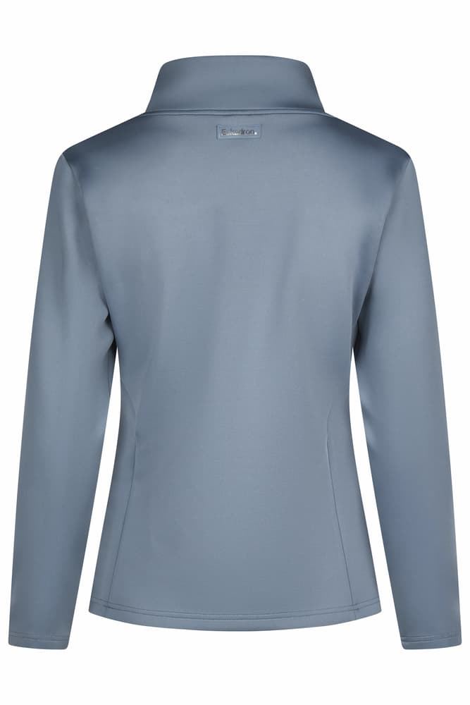 Chaqueta ESKADRON Classic Sports con cremallera color azul grisáceo - Imagen 5