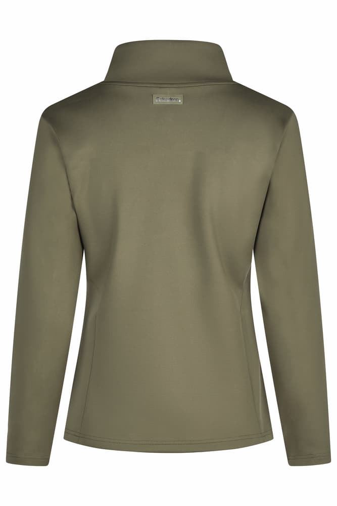Chaqueta ESKADRON Classic Sports con cremallera color kaki - Imagen 5