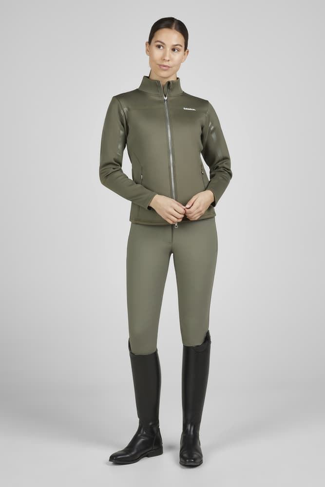 Chaqueta ESKADRON Classic Sports con cremallera color kaki - Imagen 6