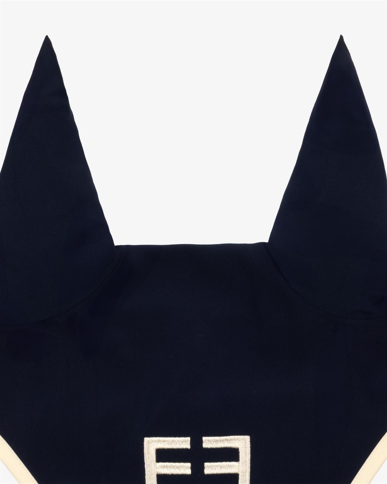 Conjunto EQUESTRO mantilla Uso General/salto y orejeras FULL color azul marino/beige - Imagen 9