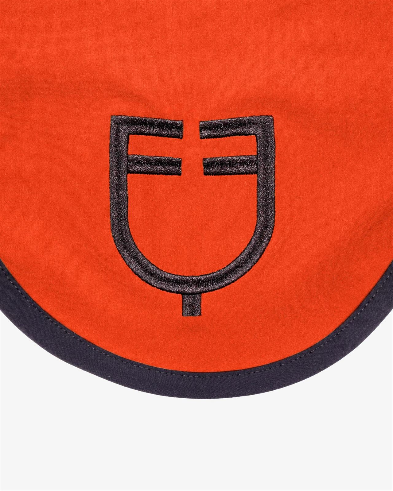 Conjunto EQUESTRO mantilla Uso General/Salto y orejeras FULL color cherry tomato - Imagen 5