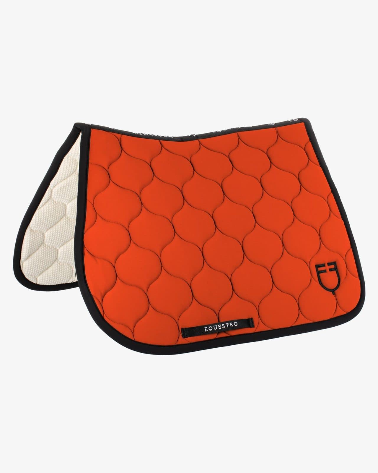 Conjunto EQUESTRO mantilla Uso General/Salto y orejeras FULL color cherry tomato - Imagen 6