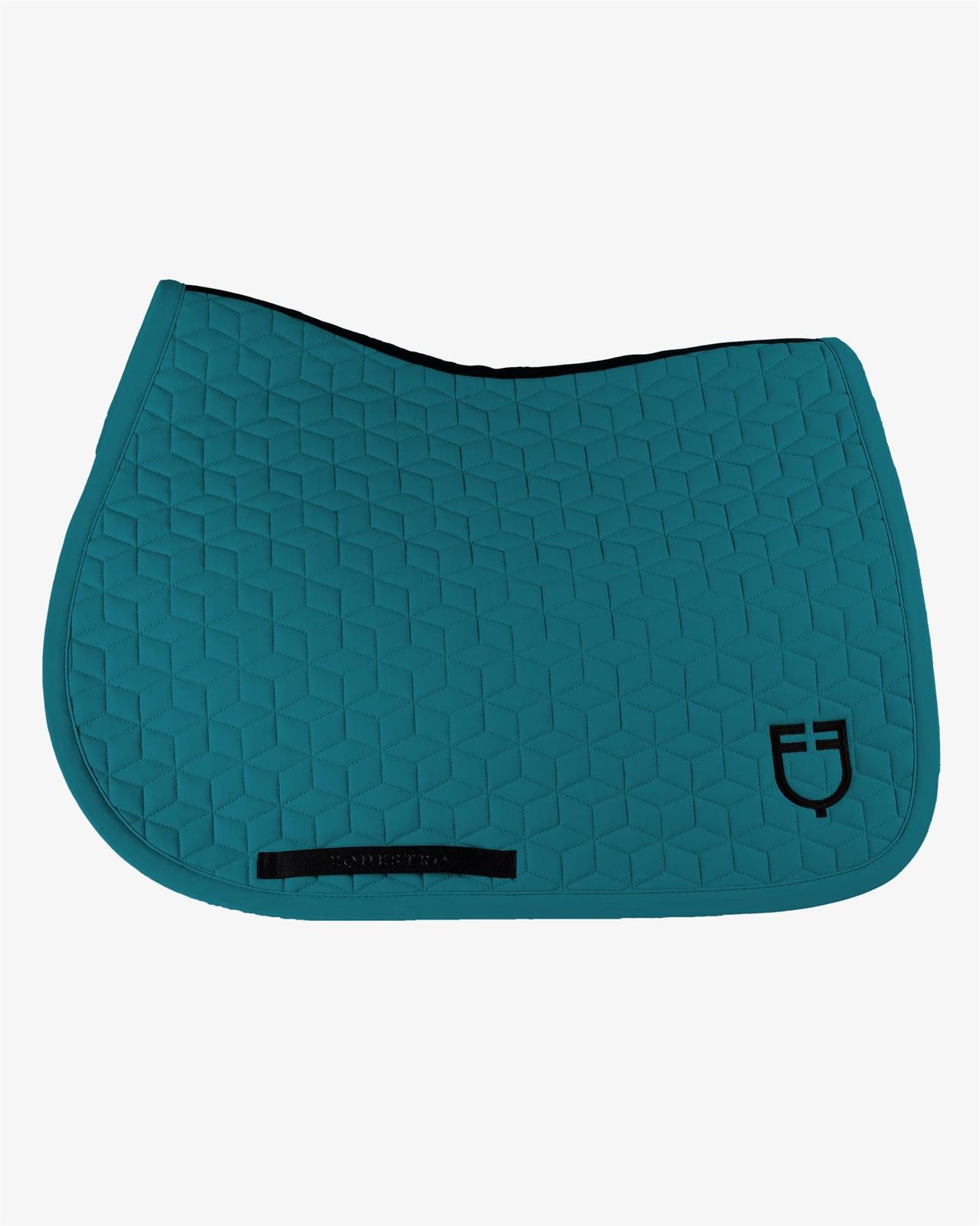 Conjunto EQUESTRO mantilla Uso General/Salto y orejeras FULL color petróleo - Imagen 3