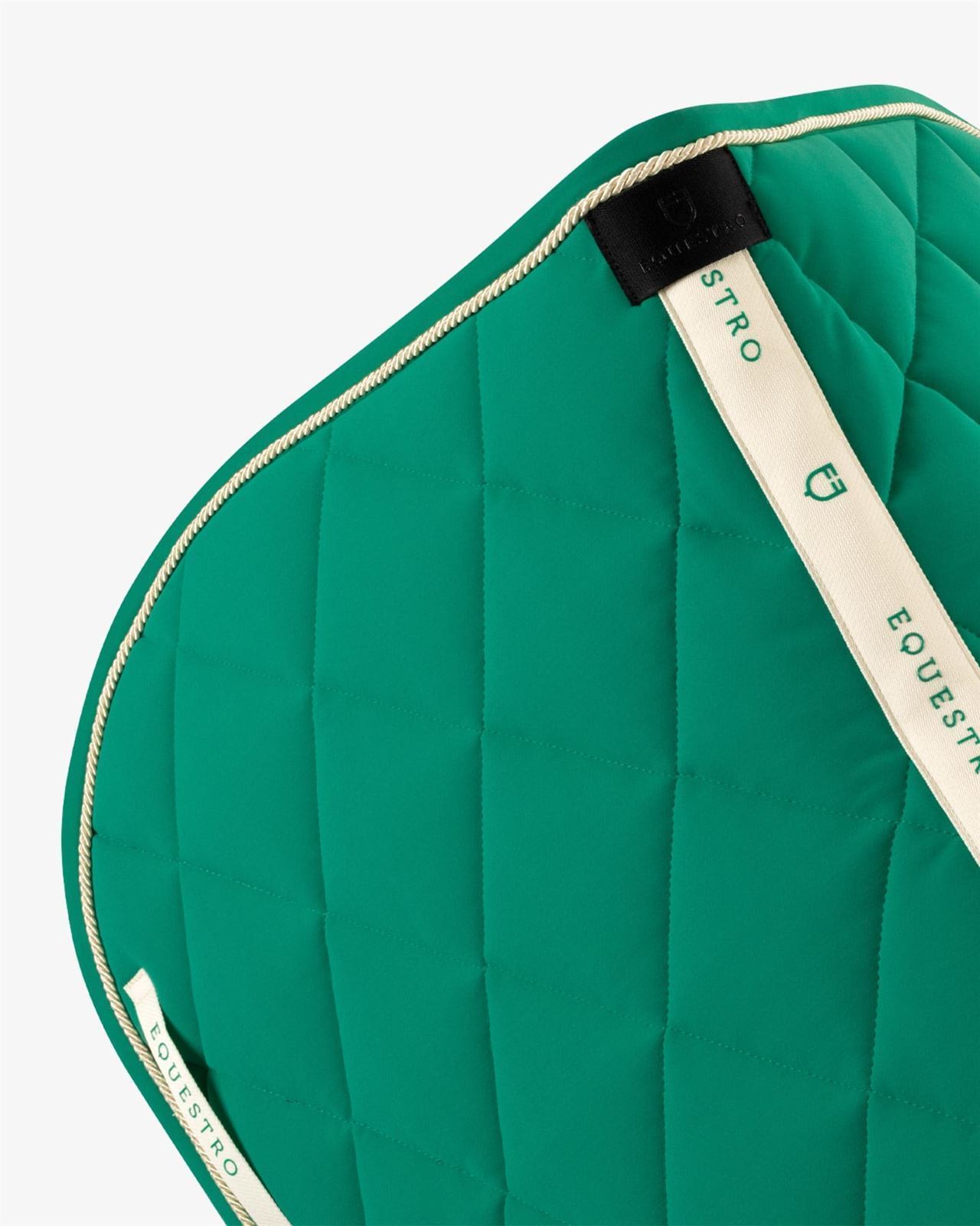 Conjunto EQUESTRO mantilla Uso General/salto y orejeras FULL color verde - Imagen 5