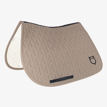 Conjunto EQUESTRO mantilla Uso General/Salto y orejeras FULL color walnut - Imagen 1