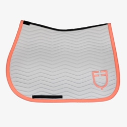 Conjunto EQUESTRO mantilla Uso General  y orejeras FULL, color gris perla/desert flower - Imagen 1