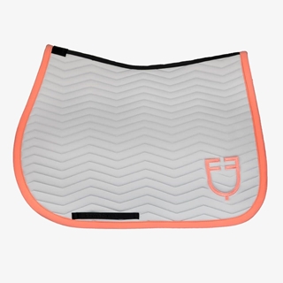 Conjunto EQUESTRO mantilla Uso General  y orejeras FULL, color gris perla/desert flower - Imagen 1