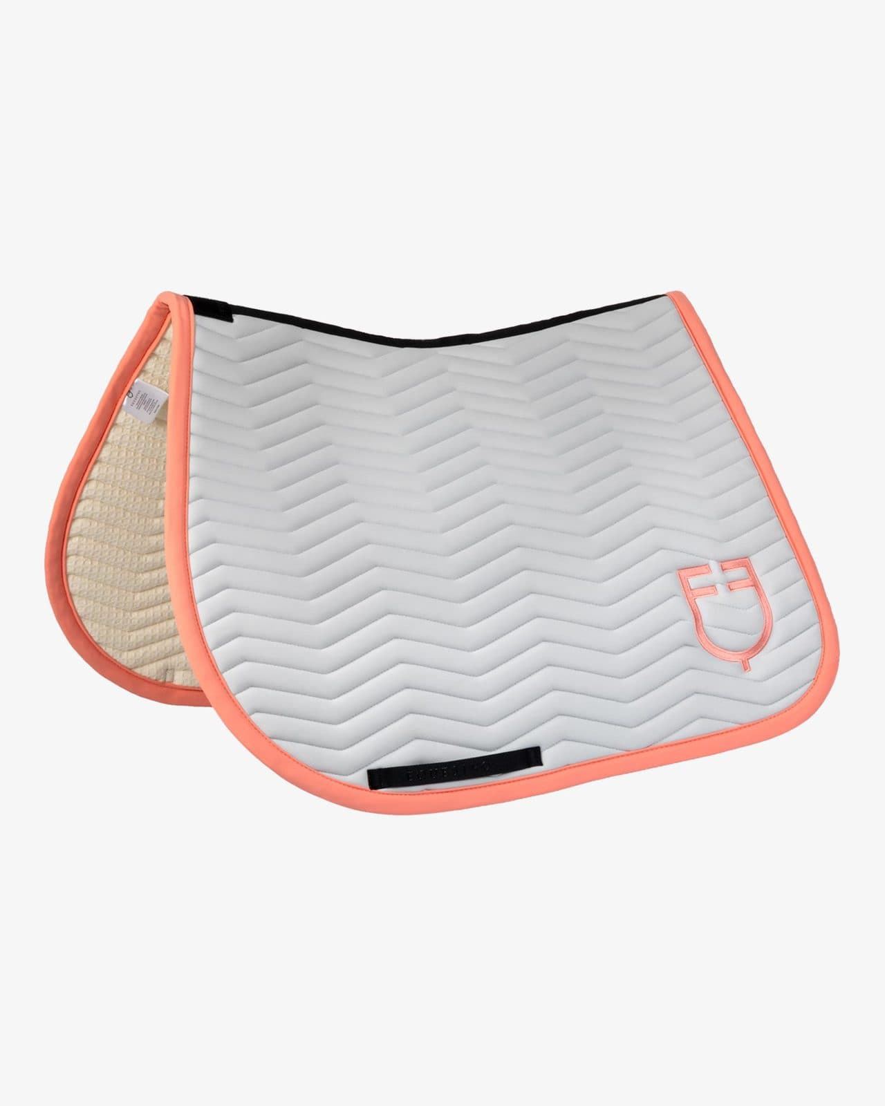 Conjunto EQUESTRO mantilla Uso General  y orejeras FULL, color gris perla/desert flower - Imagen 6