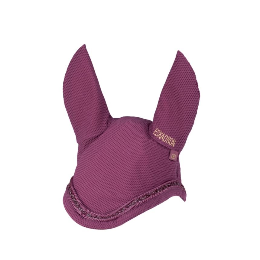 Conjunto ESKADRON mantilla Uso General/salto, orejeras FULL y vendas color ciruela - Imagen 6