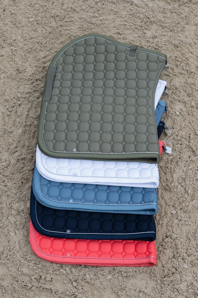 Conjunto ESKADRON mantilla Uso General/Salto y orejeras color azul grisáceo Full - Imagen 3