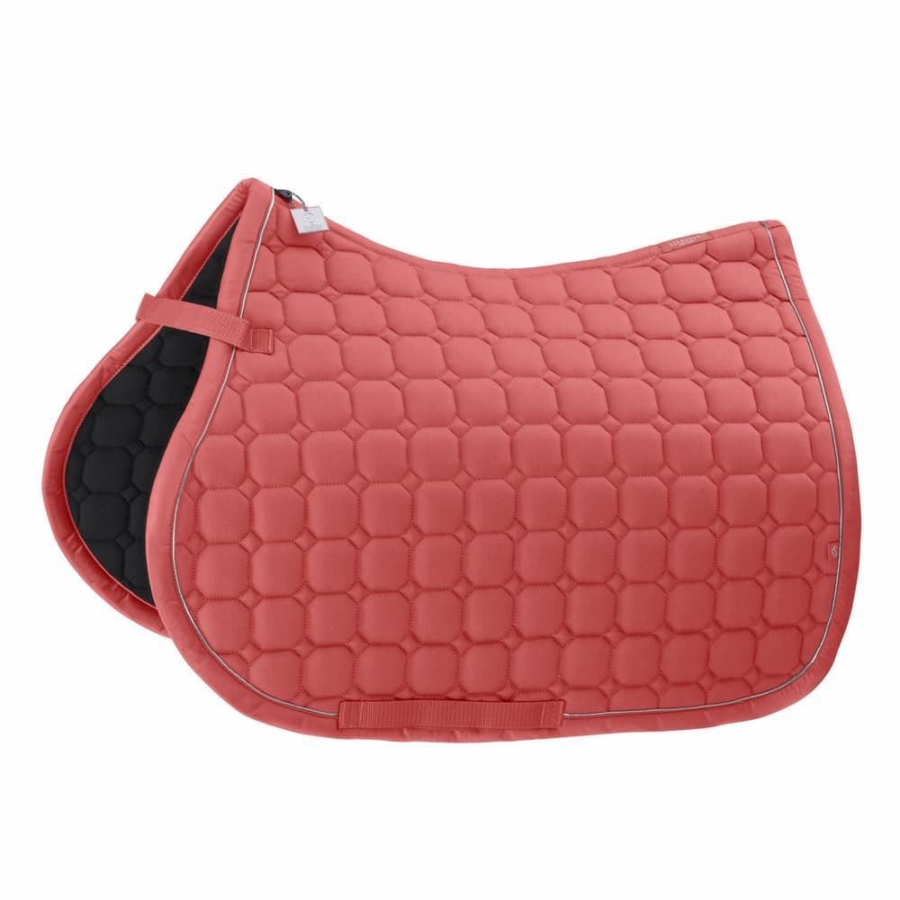 Conjunto ESKADRON mantilla Uso General/Salto y orejeras color coral Full - Imagen 2