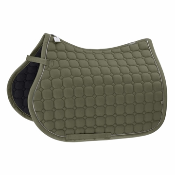 Conjunto ESKADRON mantilla Uso General/Salto y orejeras color verde kaki Full - Imagen 1