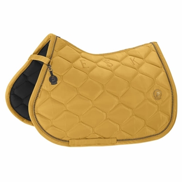 Conjunto ESKADRON mantilla Uso General y orejeras FULL color mostaza con vivo perlas metálicas - Imagen 2