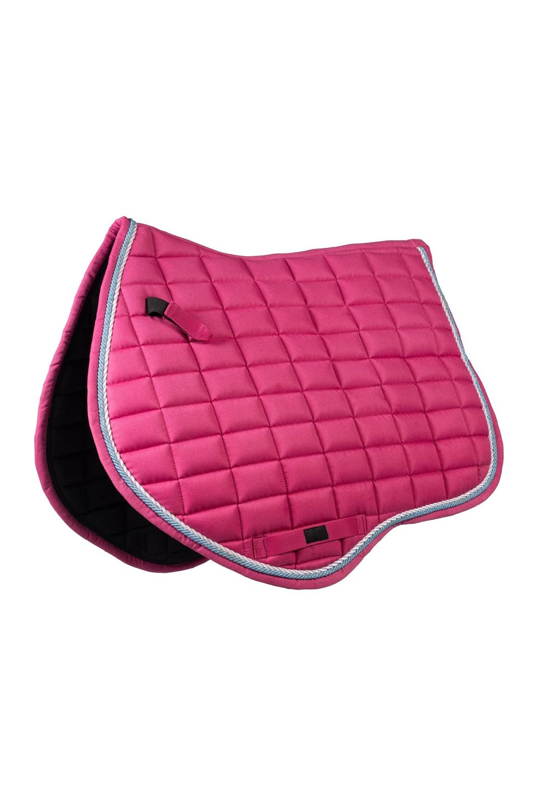 Conjunto HKM Sports Equipment mantilla y orejeras Manchester color rosa magenta USO GENERAL - Imagen 4