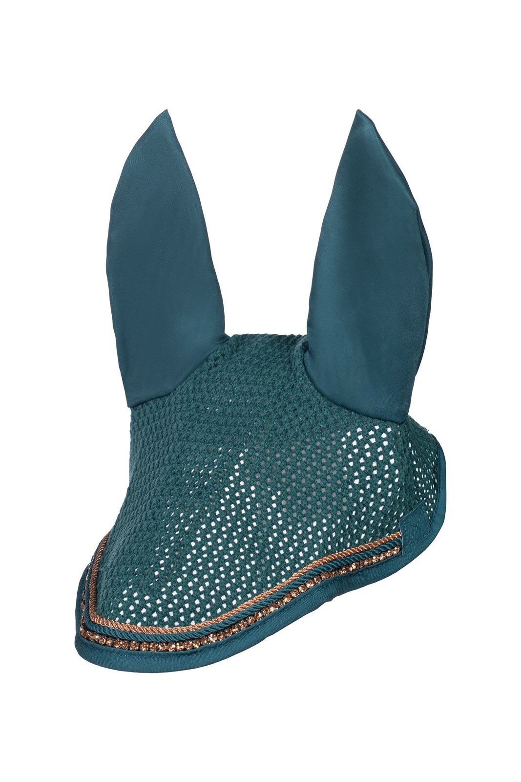 Conjunto HKM Sports Equipment mantilla y orejeras Rosegold Glamour petróleo DOMA - Imagen 5