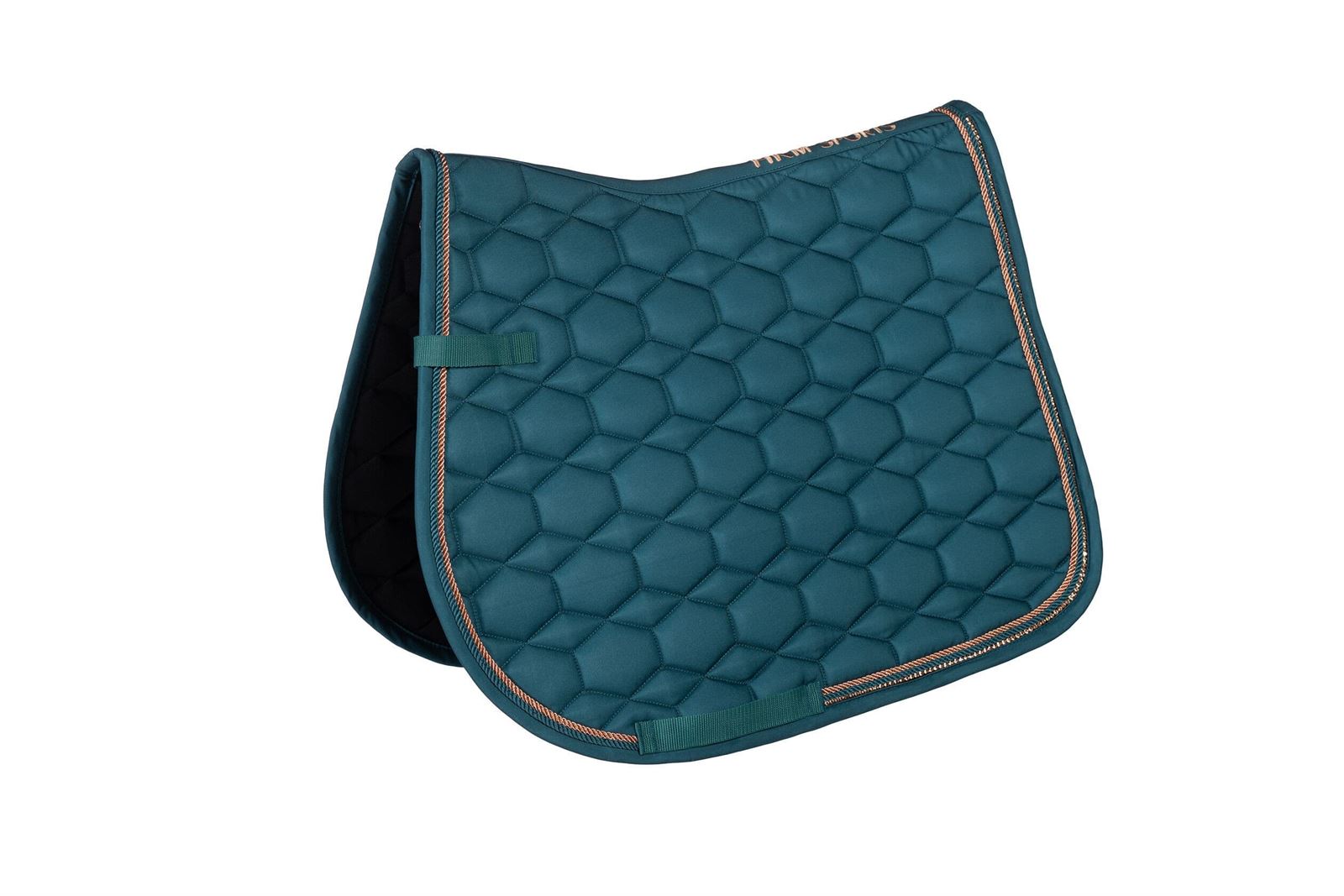 Conjunto HKM Sports Equipment mantilla y orejeras Rosegold Glamour petróleo USO GENERAL - Imagen 1