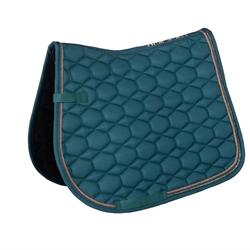 Conjunto HKM Sports Equipment mantilla y orejeras Rosegold Glamour petróleo USO GENERAL - Imagen 1