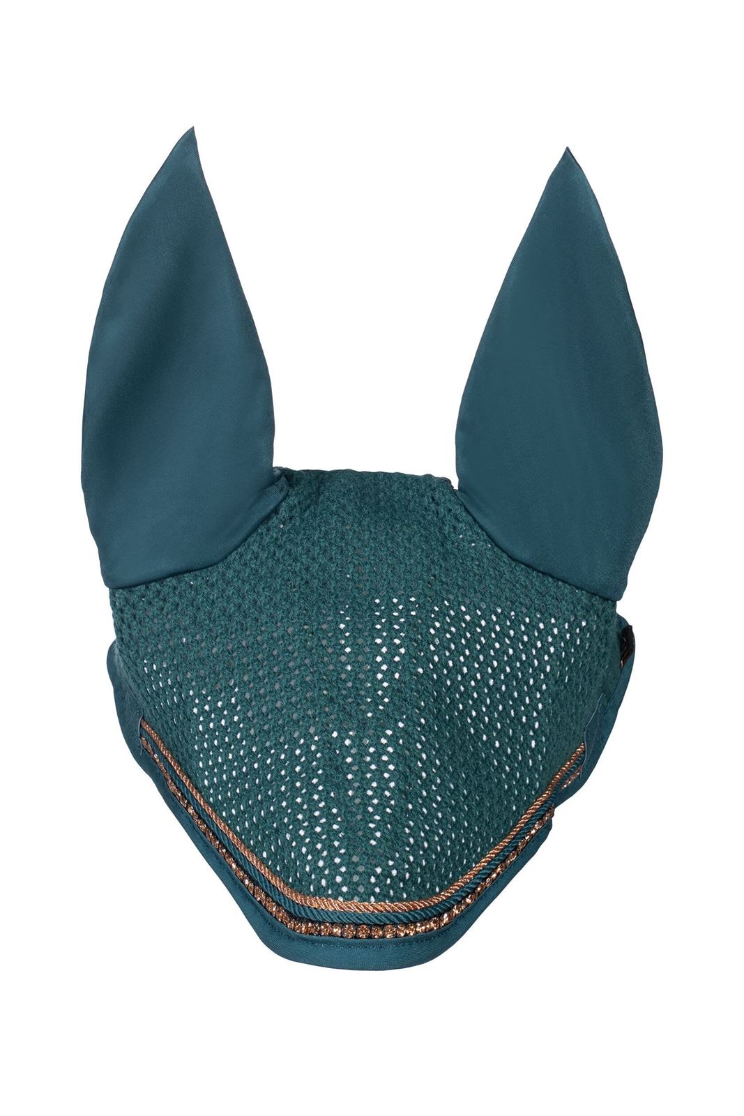 Conjunto HKM Sports Equipment mantilla y orejeras Rosegold Glamour petróleo USO GENERAL - Imagen 2