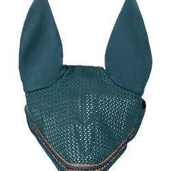 Conjunto HKM Sports Equipment mantilla y orejeras Rosegold Glamour petróleo USO GENERAL - Imagen 2
