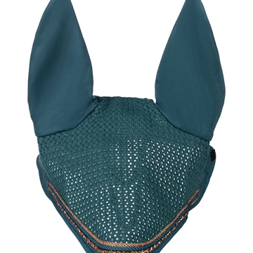 Conjunto HKM Sports Equipment mantilla y orejeras Rosegold Glamour petróleo USO GENERAL - Imagen 2